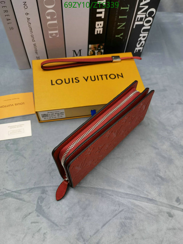 LV Bags-(4A)-Wallet-,Code: ZT5339,$: 69USD