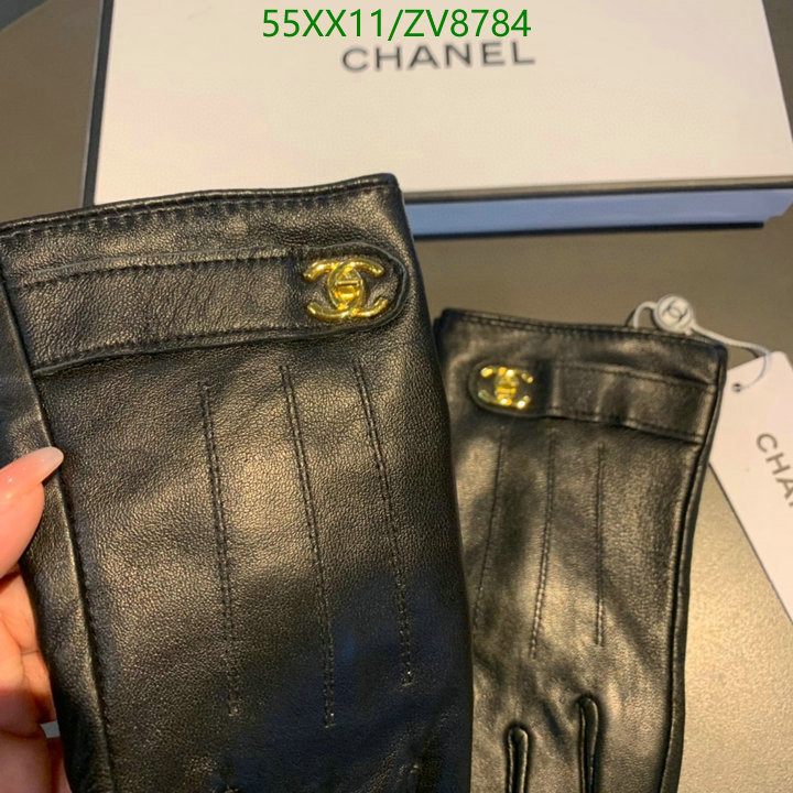Gloves-Chanel, Code: ZV8784,$: 55USD