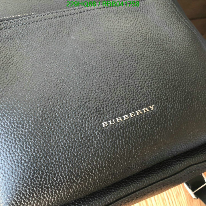 Burberry Bag-(Mirror)-Backpack-,Code: BBB041758,$: 229USD