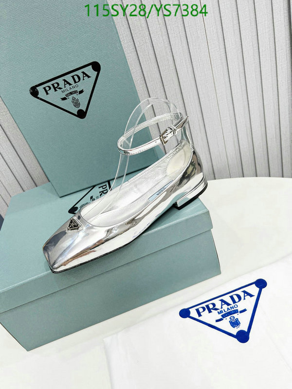 Women Shoes-Prada, Code: YS7384,$: 115USD