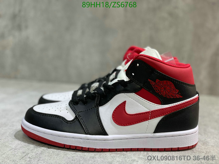 Men shoes-Air Jordan, Code: ZS6768,$: 89USD