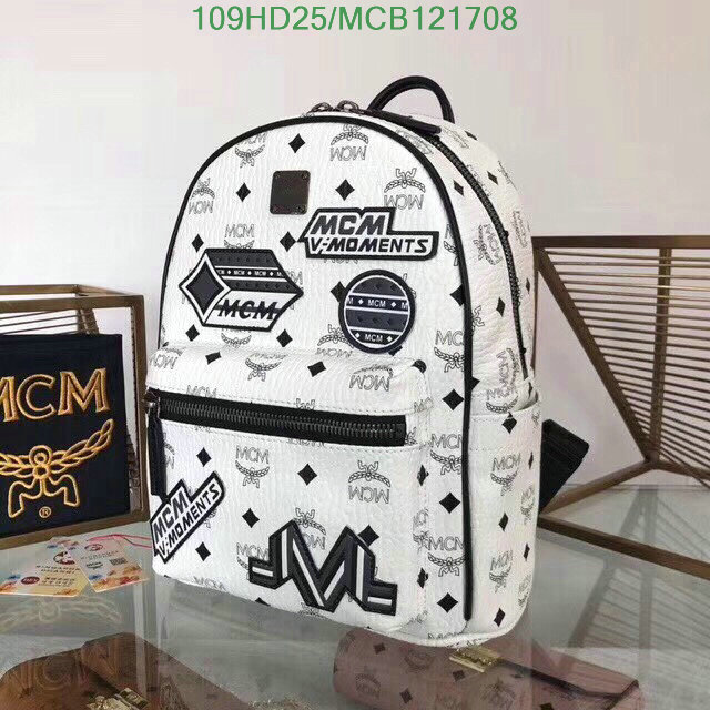 MCM Bag-(Mirror)-Backpack-,Code: MCB121708,$: 109USD