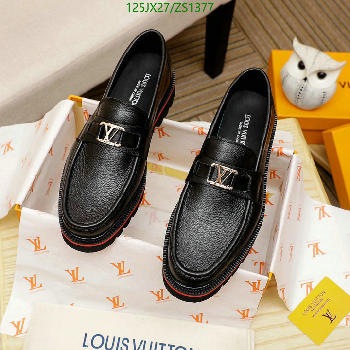 Men shoes-LV, Code: ZS1377,$: 125USD