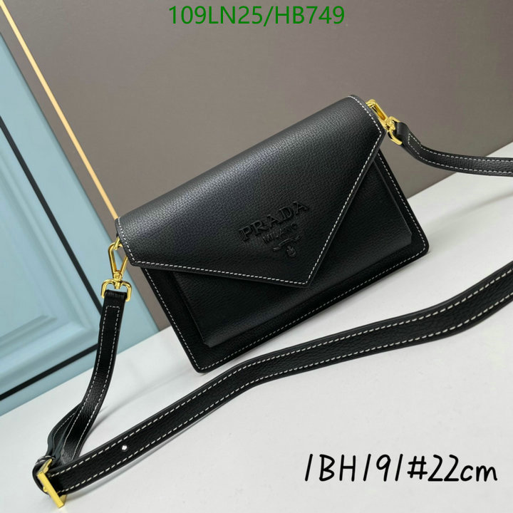 Prada Bag-(4A)-Diagonal-,Code: HB749,$: 109USD