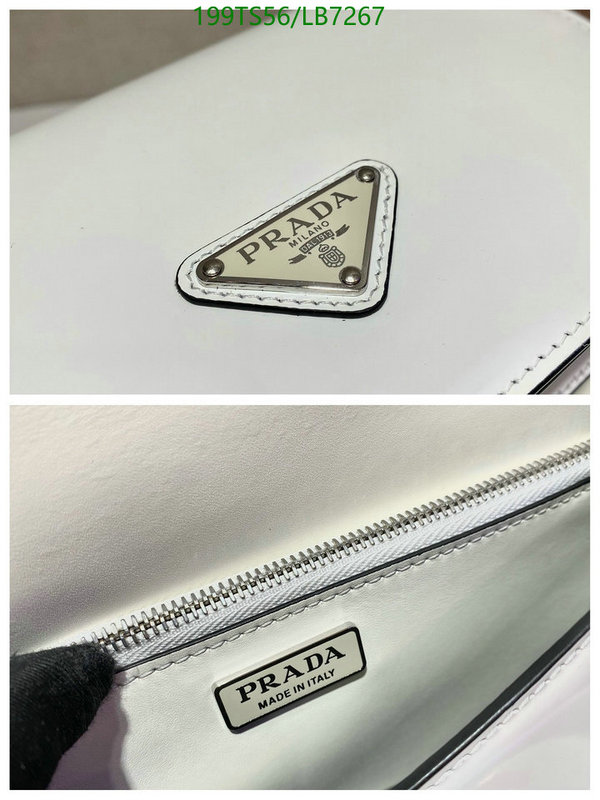 Prada Bag-(Mirror)-Diagonal-,Code: LB7267,$: 199USD