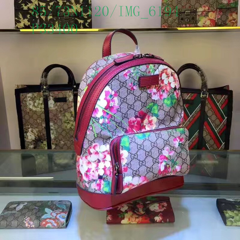 Gucci Bag-(4A)-Backpack-,Code: GGB120534,$: 85USD