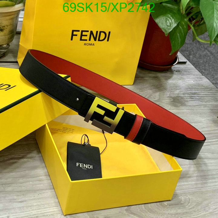 Belts-Fendi, Code: XP2742,$: 69USD