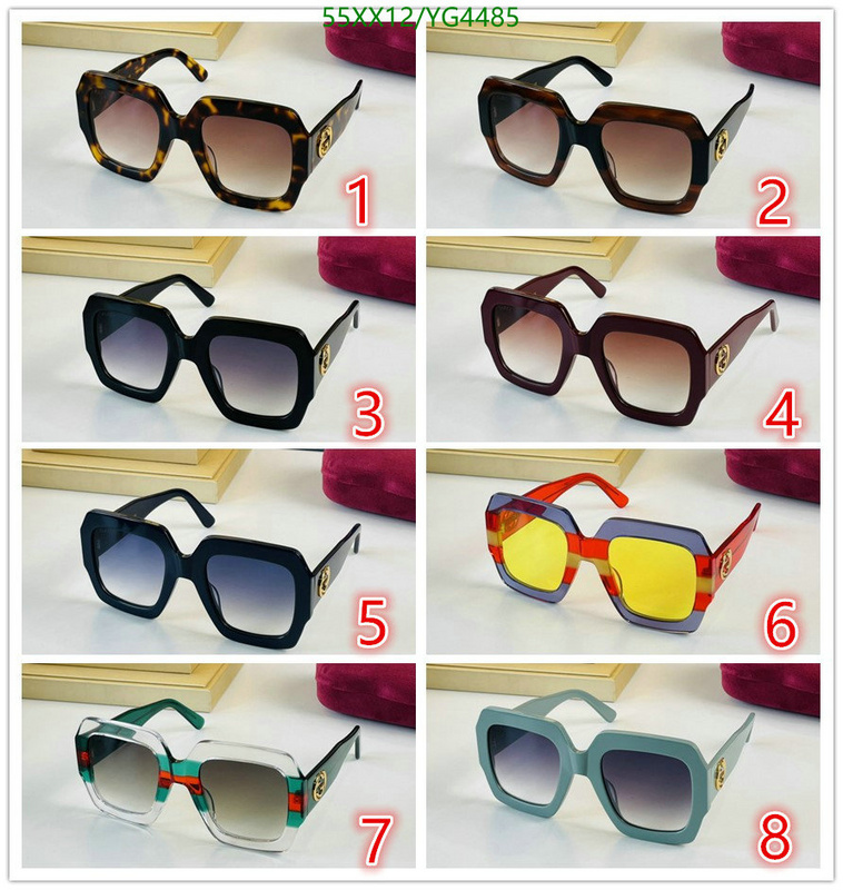 Glasses-Gucci, Code: YG4485,$: 55USD