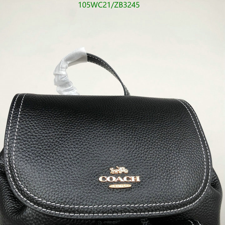 Coach Bag-(4A)-Backpack-,Code: ZB3245,$: 105USD