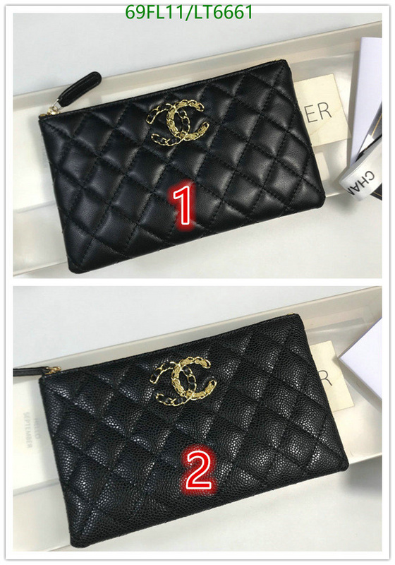 Chanel Bags ( 4A )-Wallet-,Code: LT6661,$: 75USD