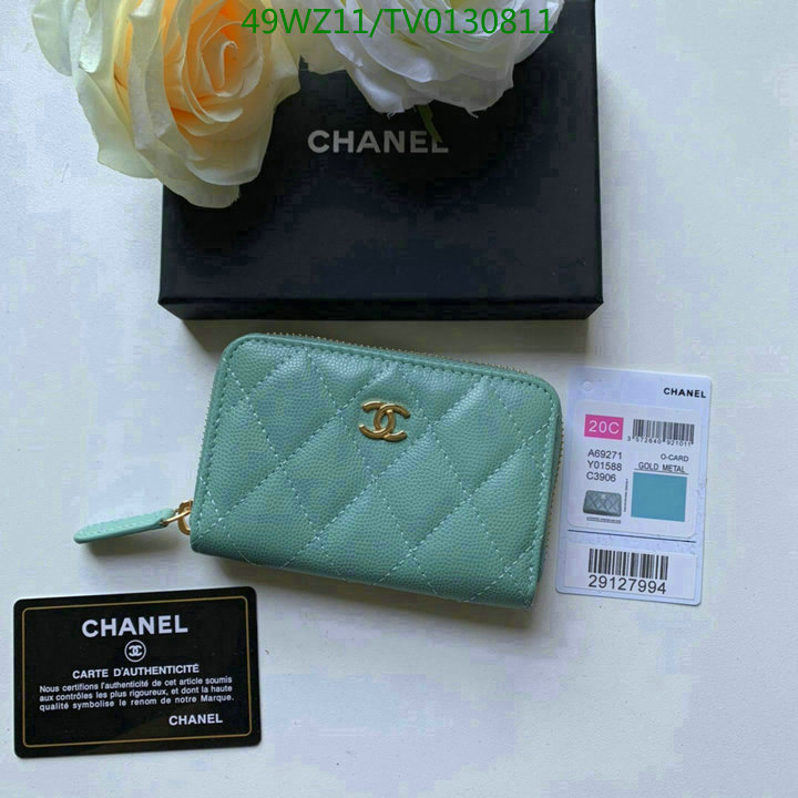 Chanel Bags ( 4A )-Wallet-,Code: TV0130811,$: 49USD