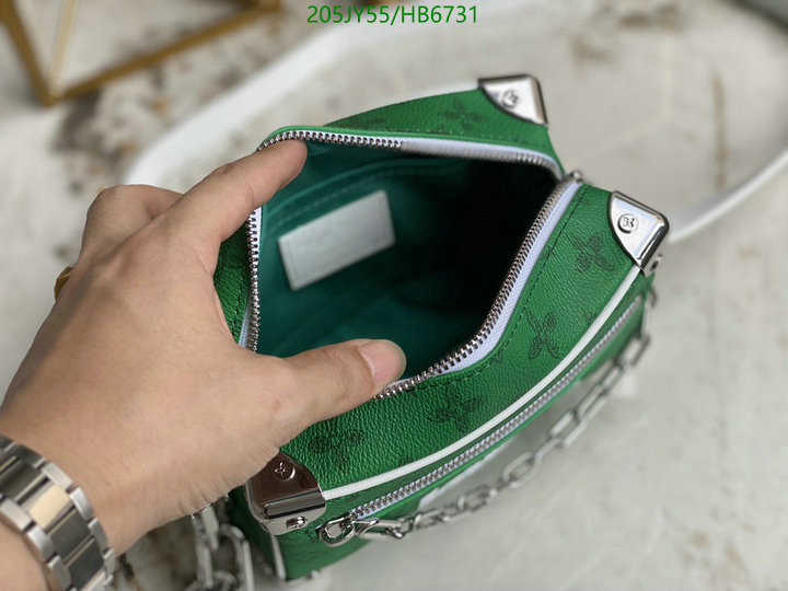 LV Bags-(Mirror)-Petite Malle-,Code: HB6731,$: 205USD