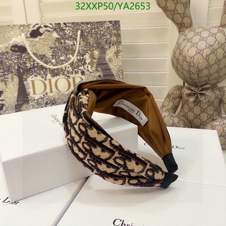 Headband-Dior, Code: YA2653,$: 32USD