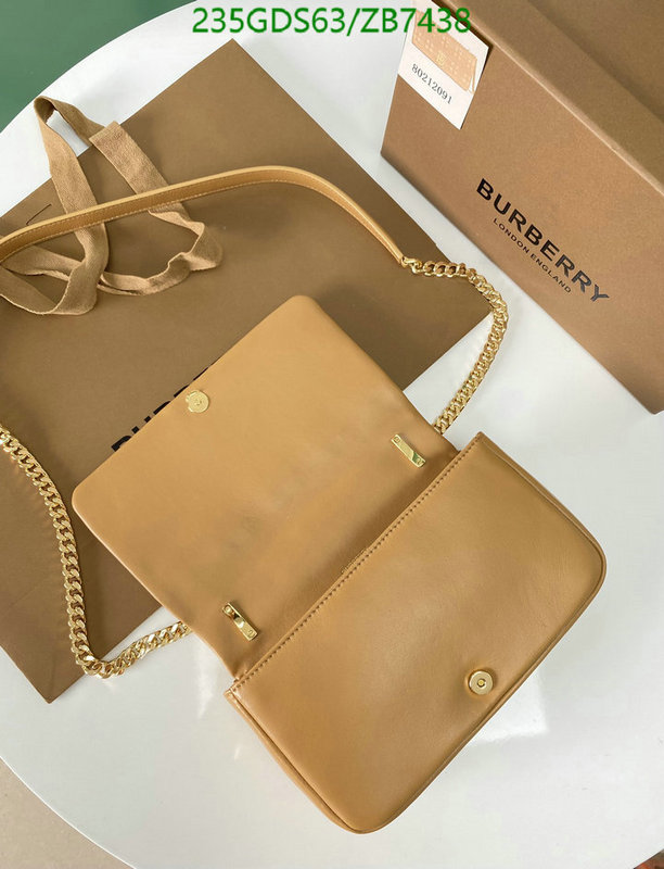 Burberry Bag-(Mirror)-Diagonal-,Code: ZB7438,$: 235USD