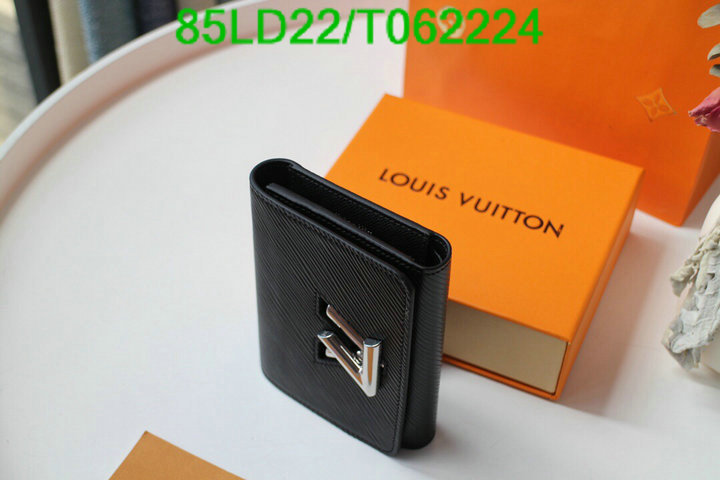 LV Bags-(Mirror)-Wallet-,Code: T062224,$: 85USD