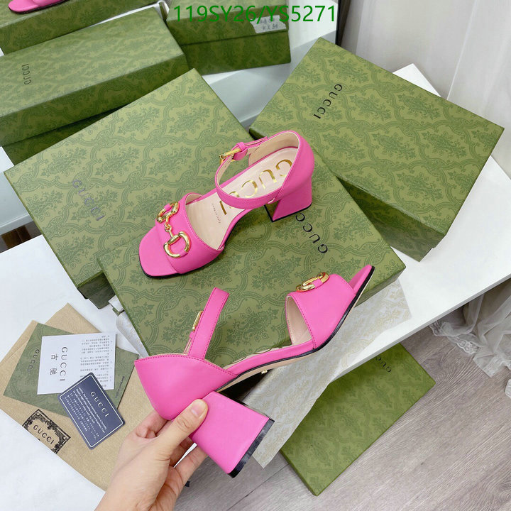 Women Shoes-Gucci, Code: YS5271,$: 119USD