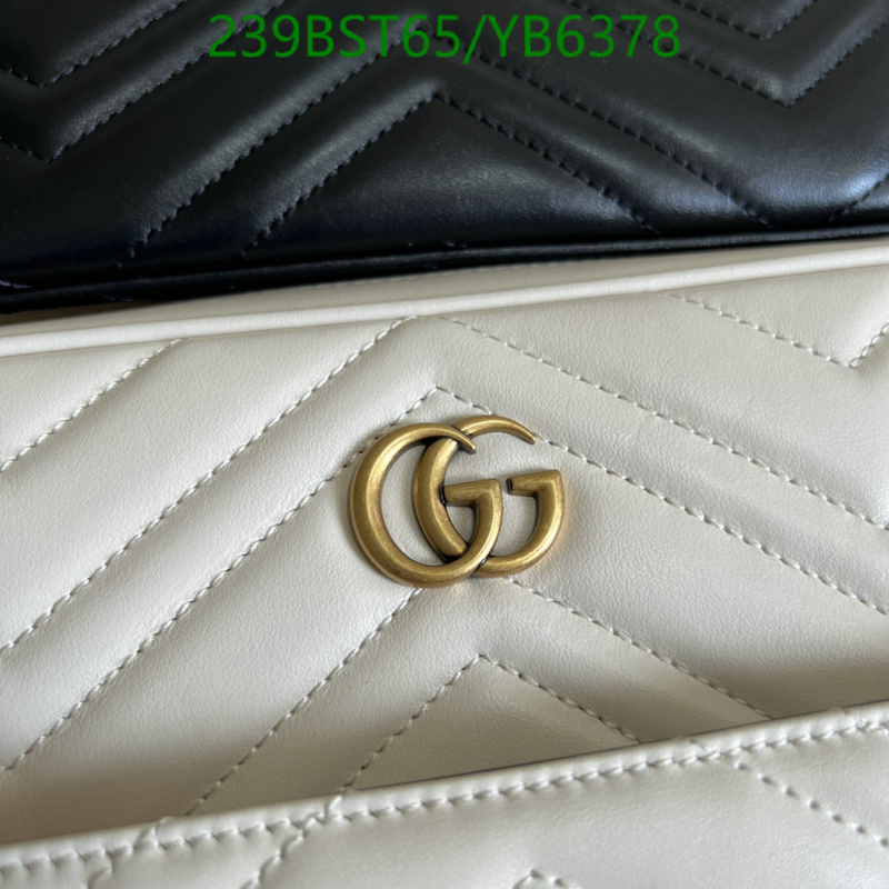 Gucci Bag-(Mirror)-Marmont,Code: YB6378,$: 239USD