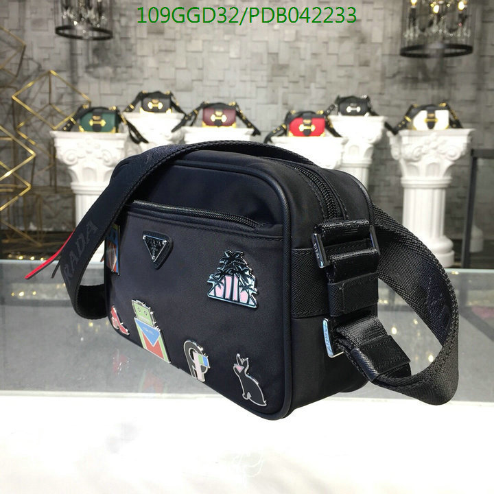 Prada Bag-(Mirror)-Diagonal-,Code: PDB042233,$:109USD