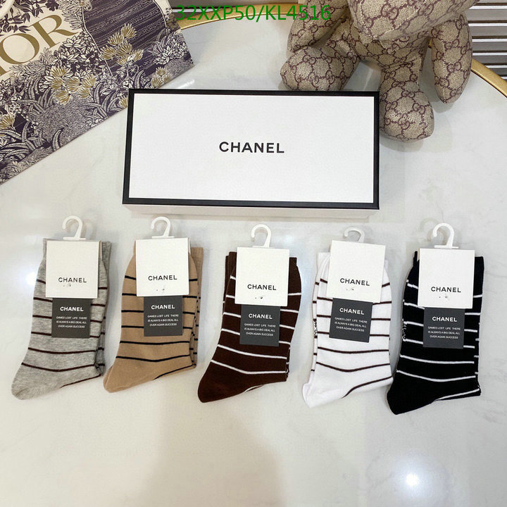 Sock-Chanel,Code: KL4516,$: 32USD