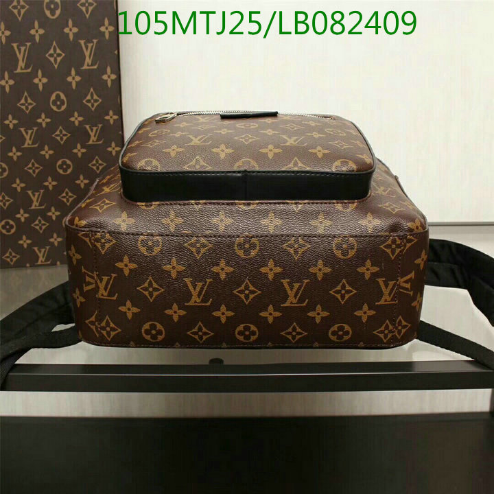 LV Bags-(4A)-Backpack-,Code: LB082409,$:105USD