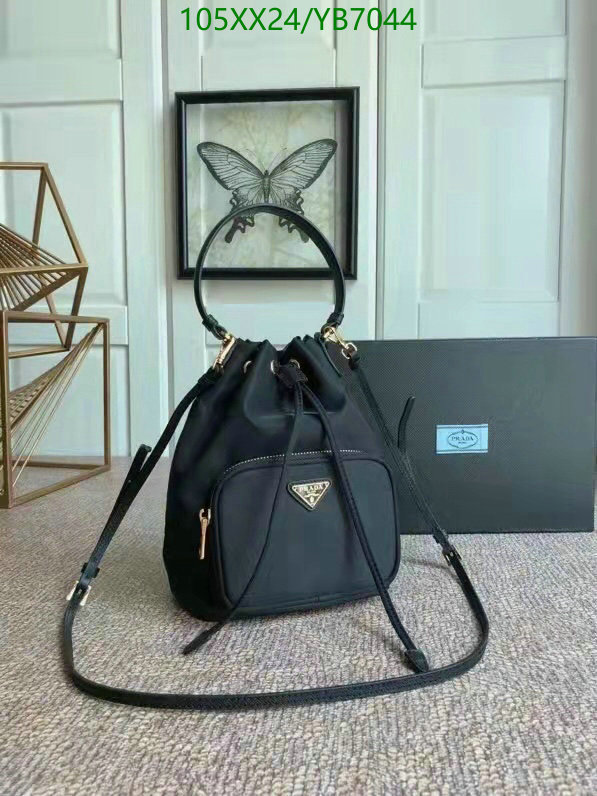 Prada Bag-(4A)-Diagonal-,Code: YB7044,$: 105USD