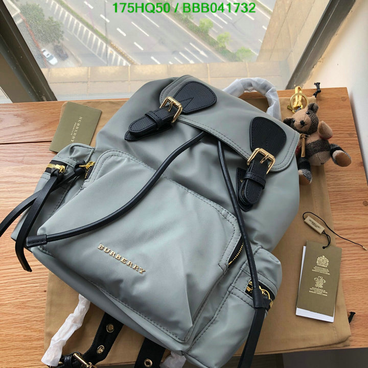 Burberry Bag-(Mirror)-Backpack-,Code: BBB041732,$: 175USD