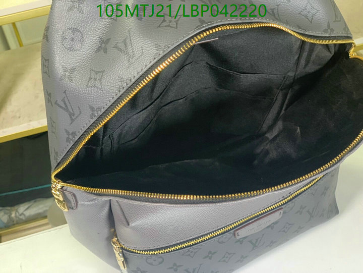 LV Bags-(4A)-Backpack-,Code: LBP042220,$: 105USD