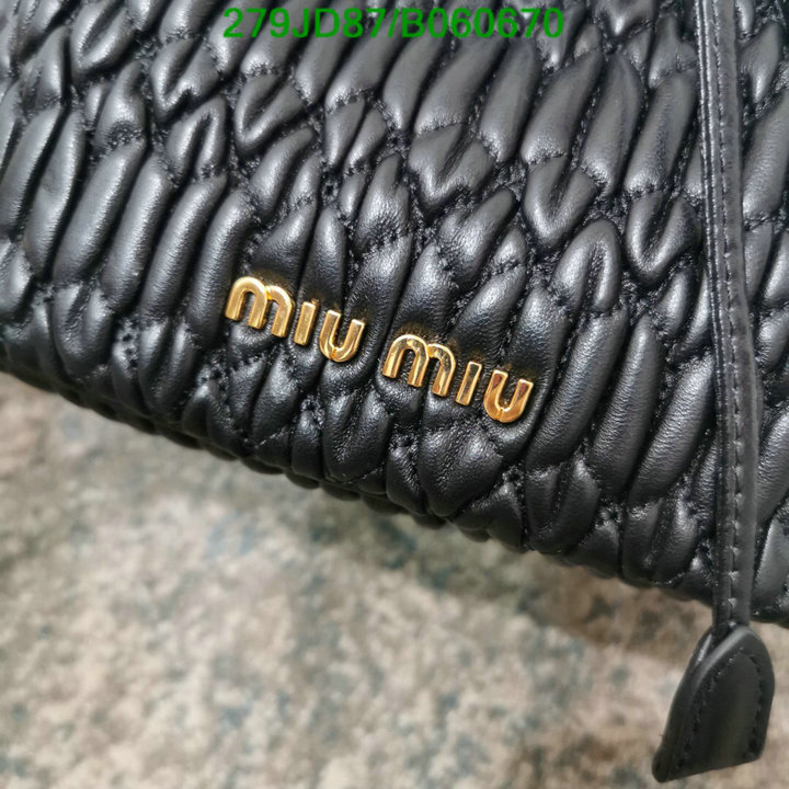 Miu Miu Bag-(Mirror)-Diagonal-,Code: B060670,$: 279USD
