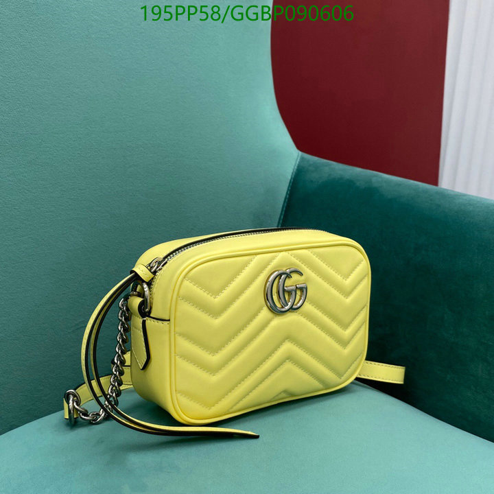 Gucci Bag-(Mirror)-Marmont,Code: GGBP090606,$: 195USD