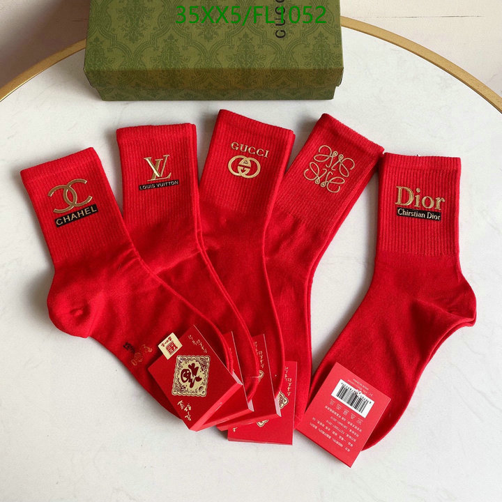 Sock-Gucci, Code: FL1052,$: 35USD