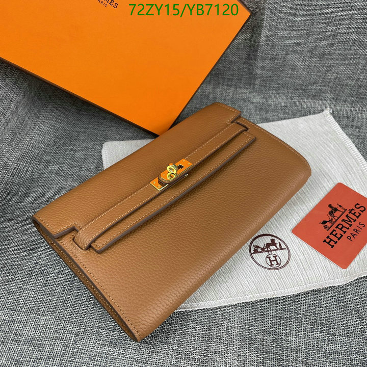 Hermes Bag-(4A)-Clutch-,Code: YB7120,$: 72USD