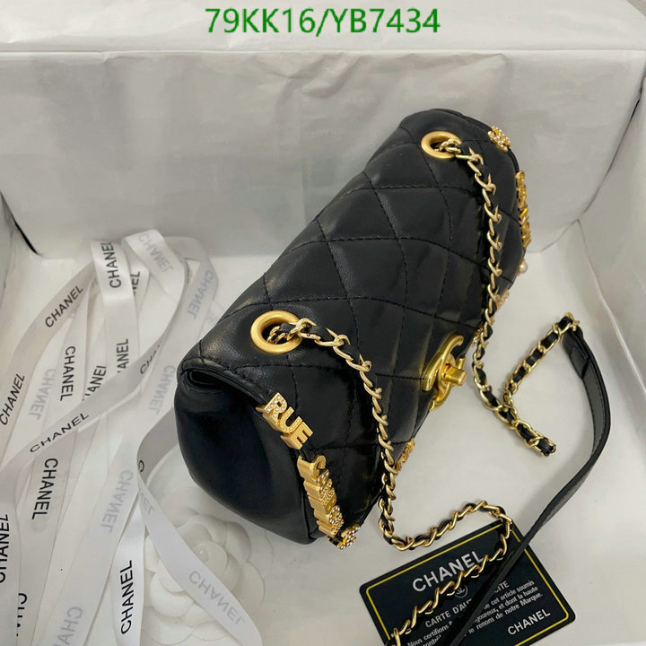 Chanel Bags ( 4A )-Diagonal-,Code: YB7434,$: 79USD