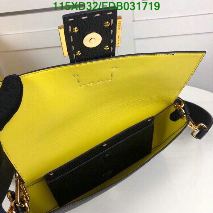 Fendi Bag-(4A)-Baguette-,Code: FDB031719,$:115USD