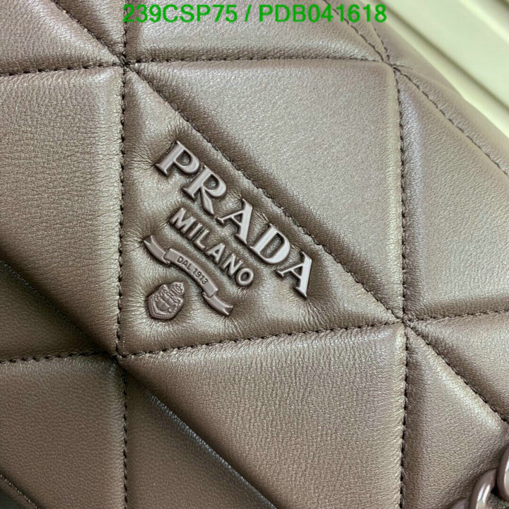 Prada Bag-(Mirror)-Diagonal-,Code: PDB041618,$: 239USD