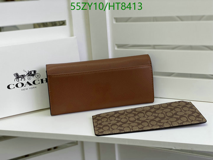 Coach Bag-(4A)-Wallet-,Code: HT8413,$: 55USD