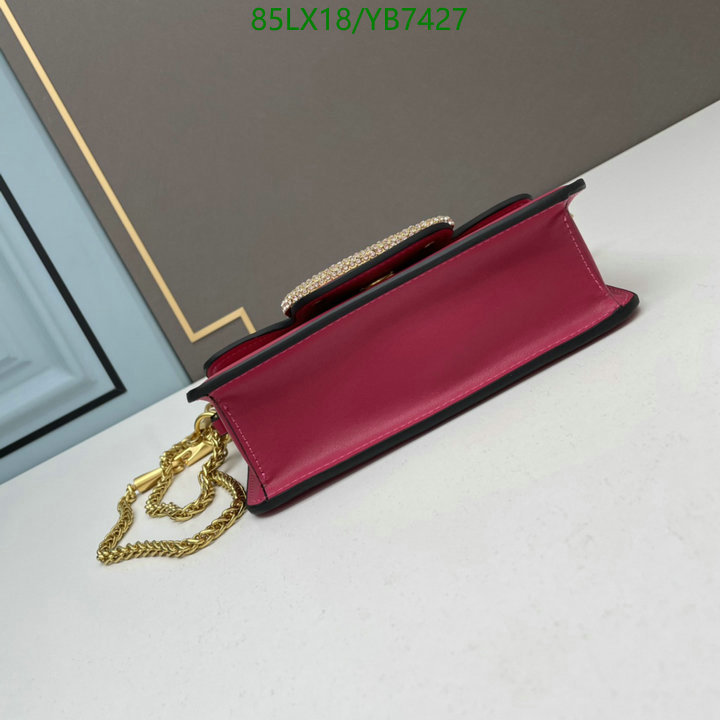 Valentino Bag-(4A)-LOC-V Logo ,Code: YB7427,$: 85USD