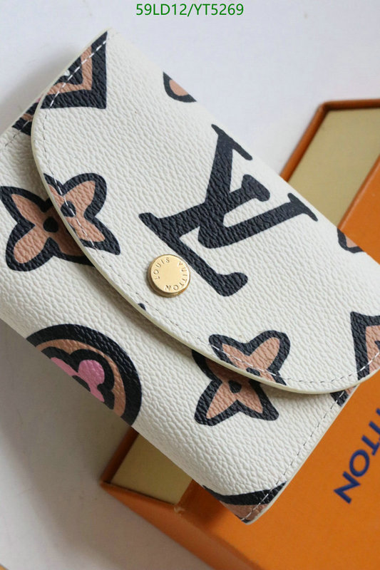 LV Bags-(Mirror)-Wallet-,Code: YT5269,$: 59USD