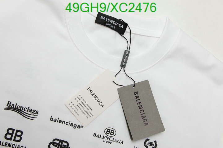 Clothing-Balenciaga, Code: XC2476,$: 49USD