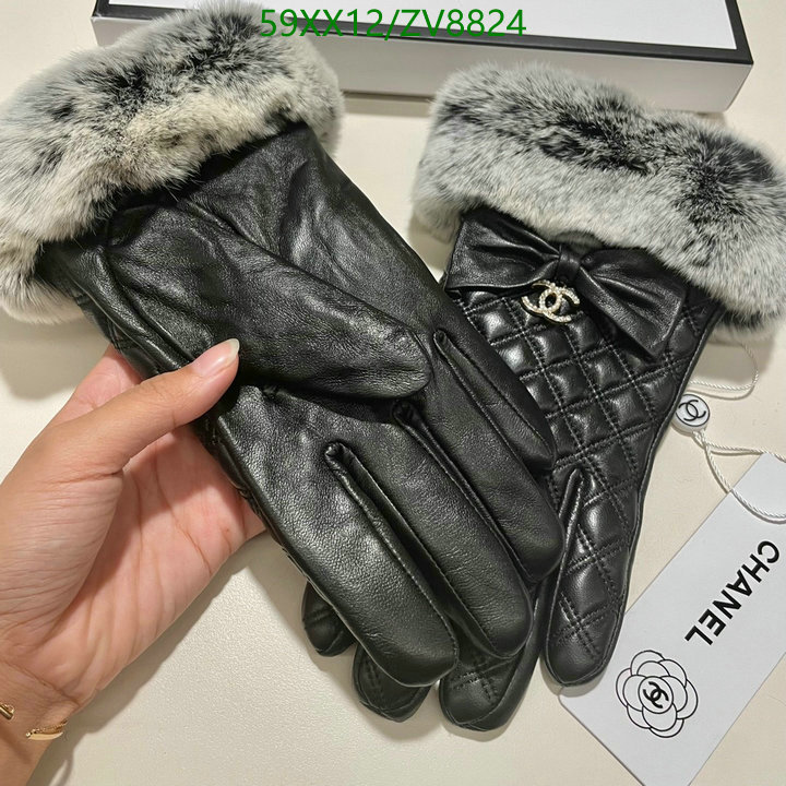 Gloves-Chanel, Code: ZV8824,$: 59USD