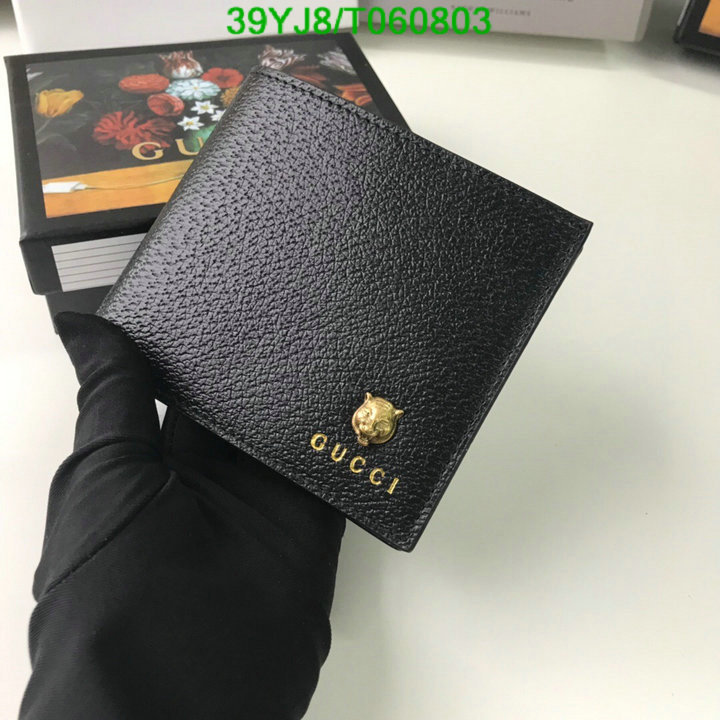 Gucci Bag-(4A)-Wallet-,Code: T060803,$: 39USD