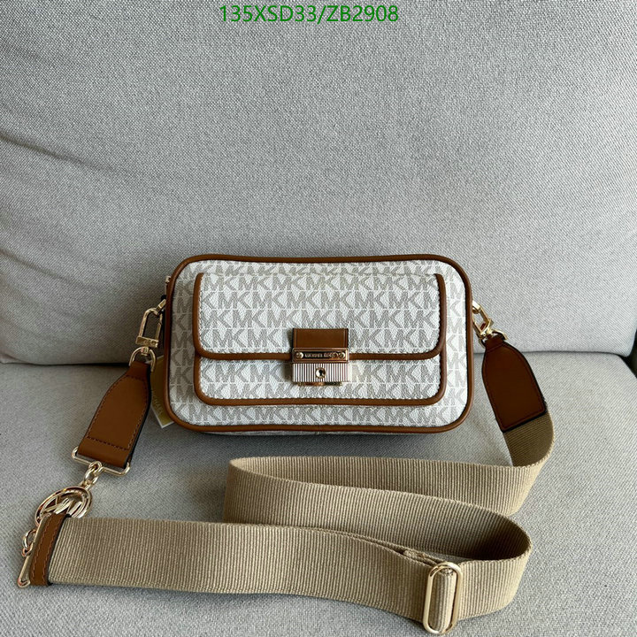 Michael Kors Bag-(Mirror)-Diagonal-,Code: ZB2908,$: 135USD