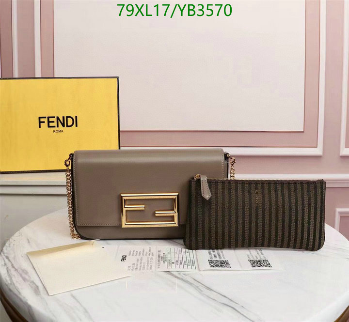 Fendi Bag-(4A)-Baguette-,Code: YB3570,$: 79USD