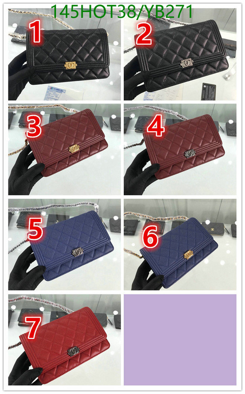 Chanel Bags -(Mirror)-Diagonal-,Code: YB271,$: 145USD