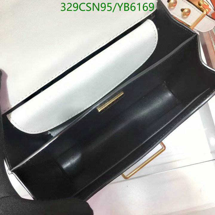 Prada Bag-(Mirror)-Diagonal-,Code: YB6169,$: 329USD