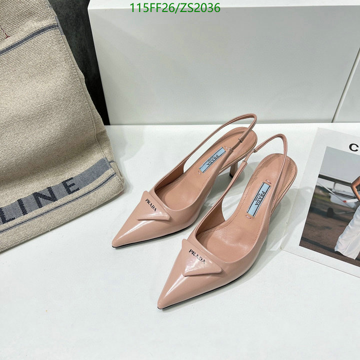 Women Shoes-Prada, Code: ZS2036,$: 115USD