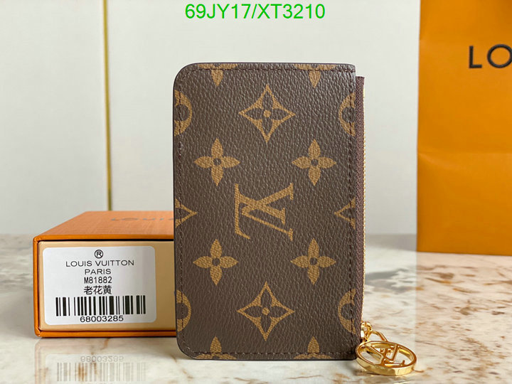 LV Bags-(Mirror)-Wallet-,Code: XT3210,$: 69USD