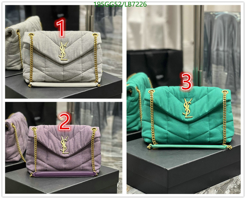YSL Bag-(Mirror)-LouLou Series,Code: LB7226,$: 195USD