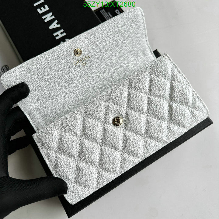 Chanel Bags ( 4A )-Wallet-,Code: XT2680,$: 55USD