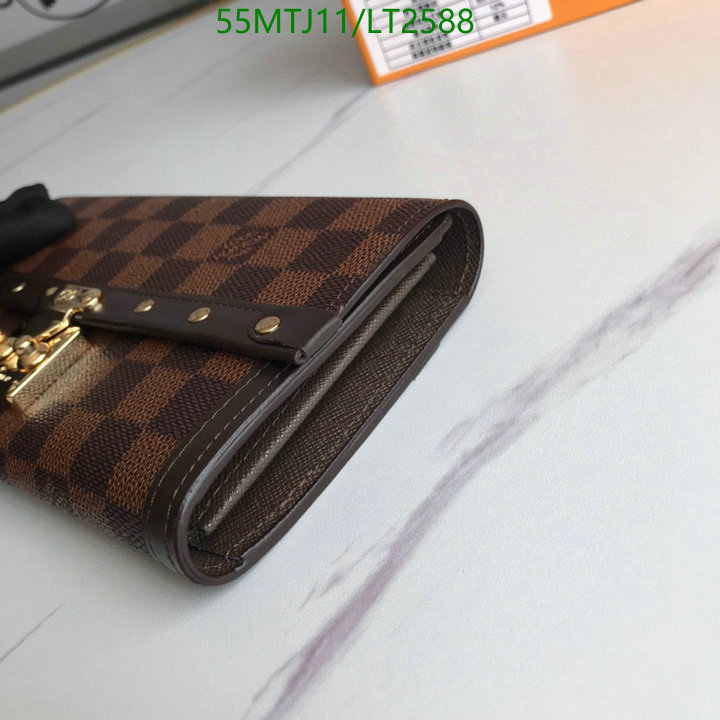 LV Bags-(4A)-Wallet-,Code: LT2588,$: 55USD