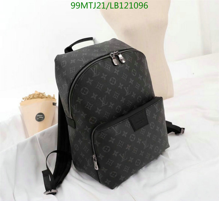 LV Bags-(4A)-Backpack-,Code: LB121096,